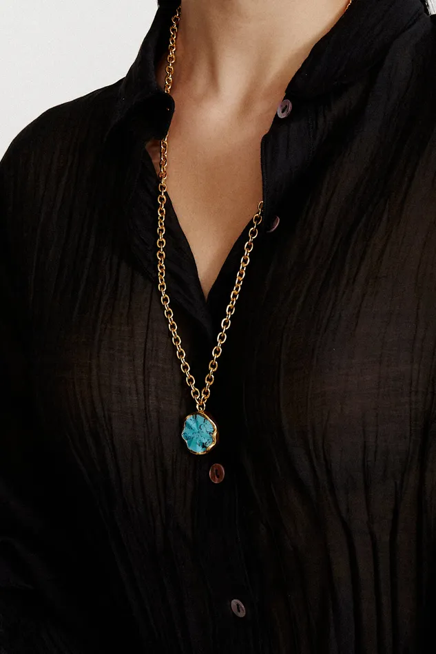 Chan Luu Necklaces Catalina Necklace Turquoise 8211 Women