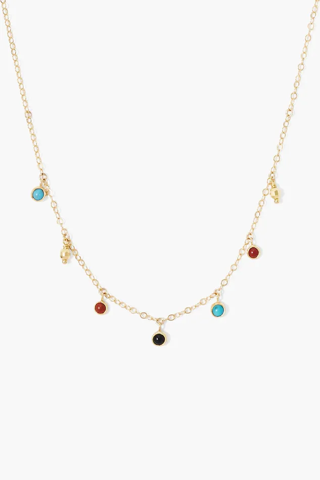 Chan Luu Necklaces Delilah Charm Necklace Multi Mix 8211 Women