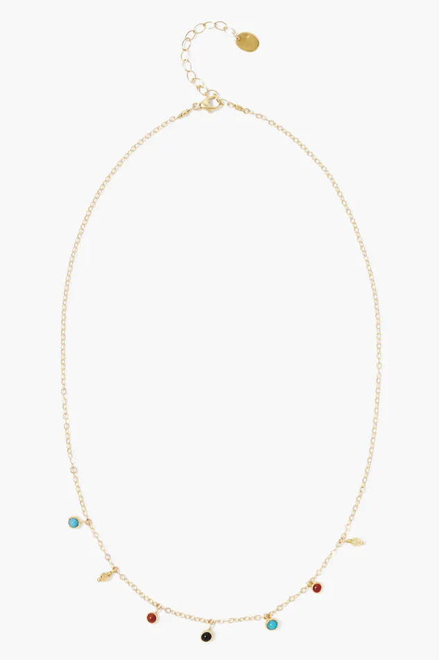 Chan Luu Necklaces Delilah Charm Necklace Multi Mix 8211 Women