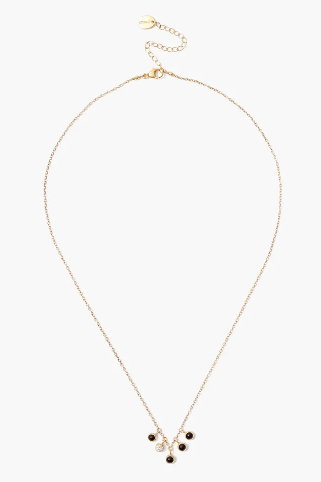 Chan Luu Necklaces Delilah Charm Necklace Onyx Mix 8211 Women