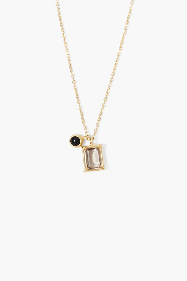 Chan Luu Necklaces Delilah Pendant Necklace Quartz Mix 8211 Women