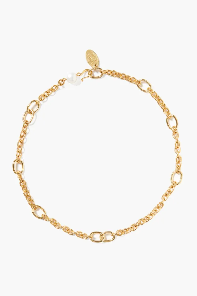 Chan Luu Necklaces Frances Short Necklace Yellow Gold 8211 Women