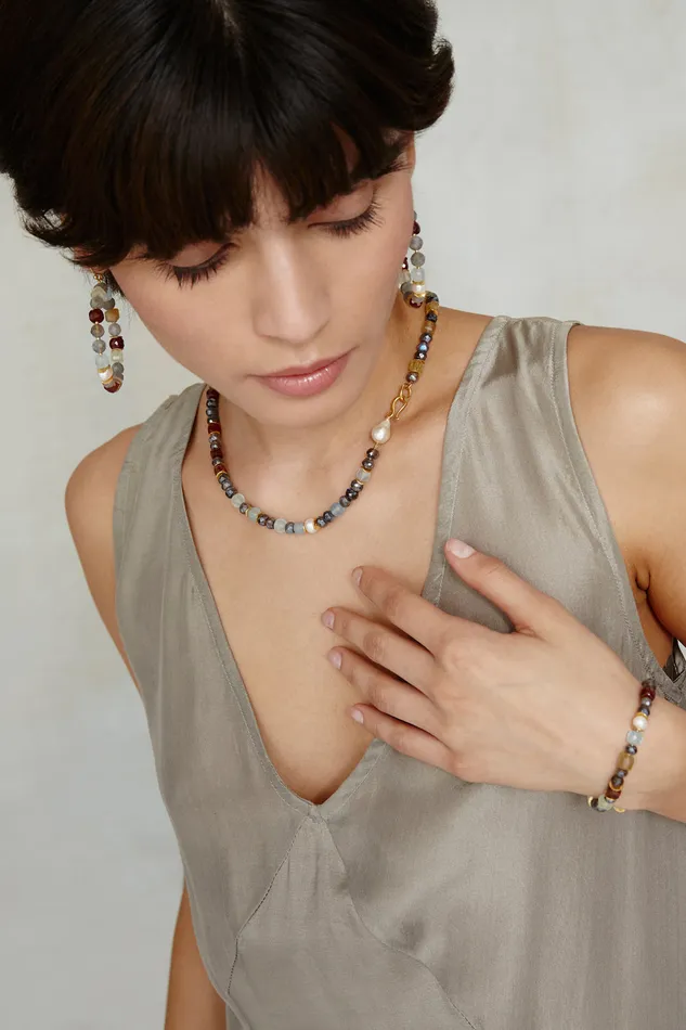 Chan Luu Necklaces Magdalena Necklace Multi 8211 Women