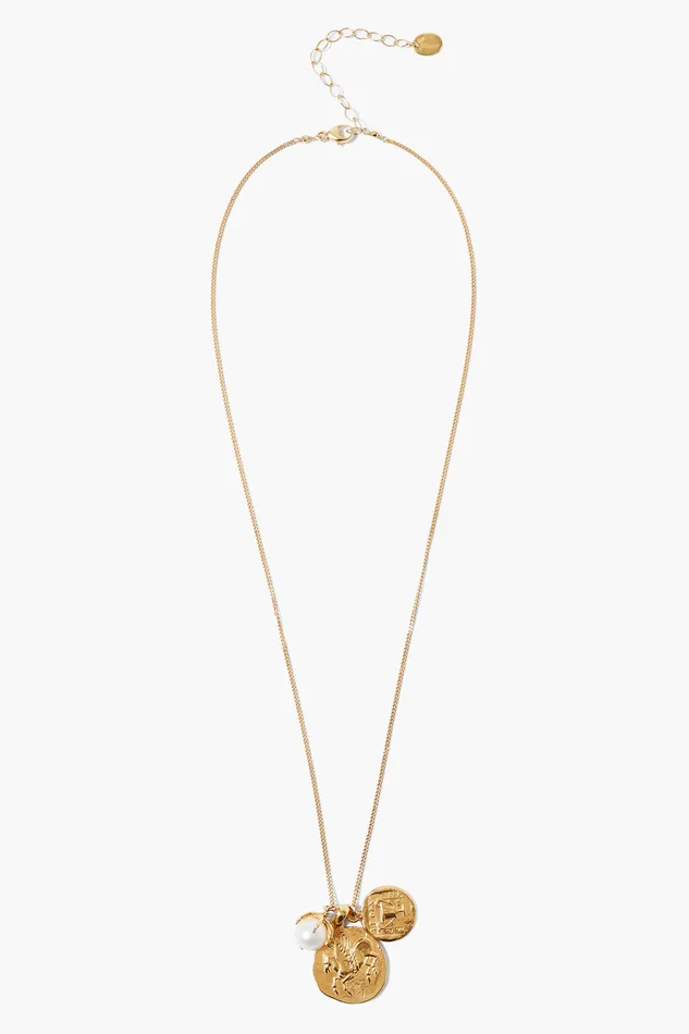Chan Luu Necklaces Pegasus Charm Necklace Gold Mix 8211 Women