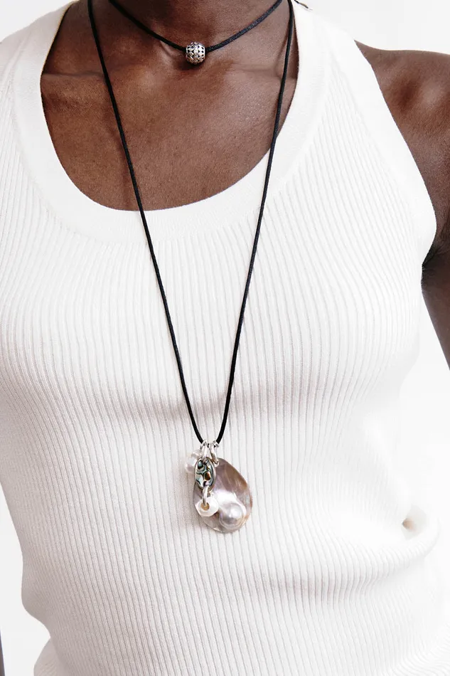 Chan Luu Necklaces Venice Necklace Black Mix 8211 Women