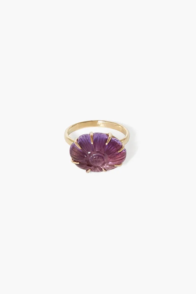 Chan Luu Rings 14k Dahlia Ring Amethyst 8211 Women
