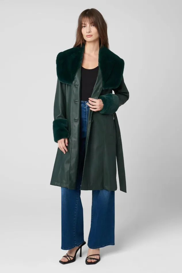 Chocolate City Coat Women BLANK NYC Jackets