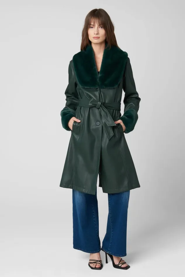 Chocolate City Coat Women BLANK NYC Jackets