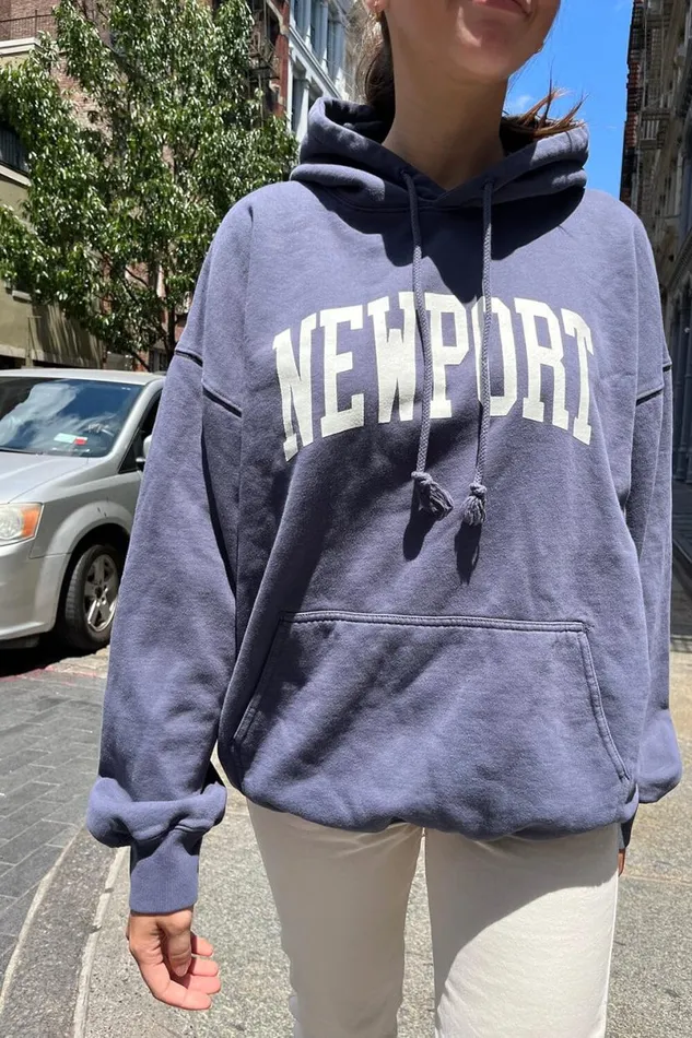 Clothing Christy Newport Hoodie Brandy Melville SWEATPANTS and SWEATSHIRTS