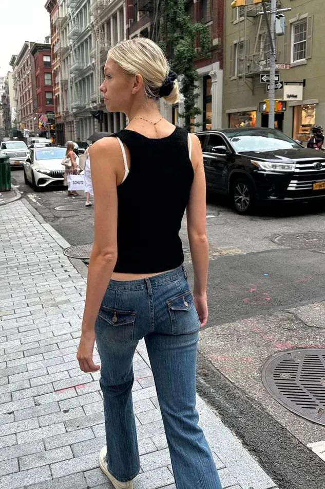 Clothing Elizabeth Wool Button Vest Brandy Melville SWEATERS
