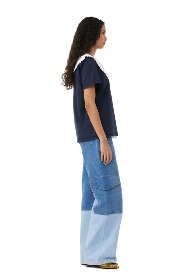 Clothing GANNI Suiting Mid Blue Vintage Angi Jeans Mid Blue Vintage Clothing GANNI Suiting Mid Blue Vintage Angi Jeans Mid Blue Vintage