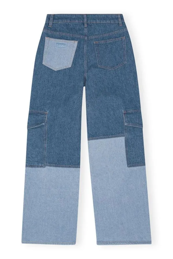 Clothing GANNI Suiting Mid Blue Vintage Angi Jeans Mid Blue Vintage Clothing GANNI Suiting Mid Blue Vintage Angi Jeans Mid Blue Vintage