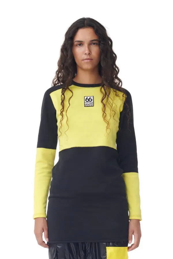 Clothing GANNI TShirts X 66North Tungudalur Dress Black