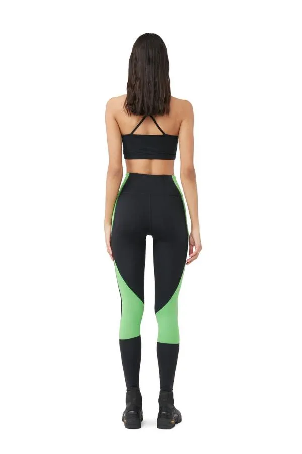 Clothing GANNI Trousers Active Ultra High Waist Leggings Black