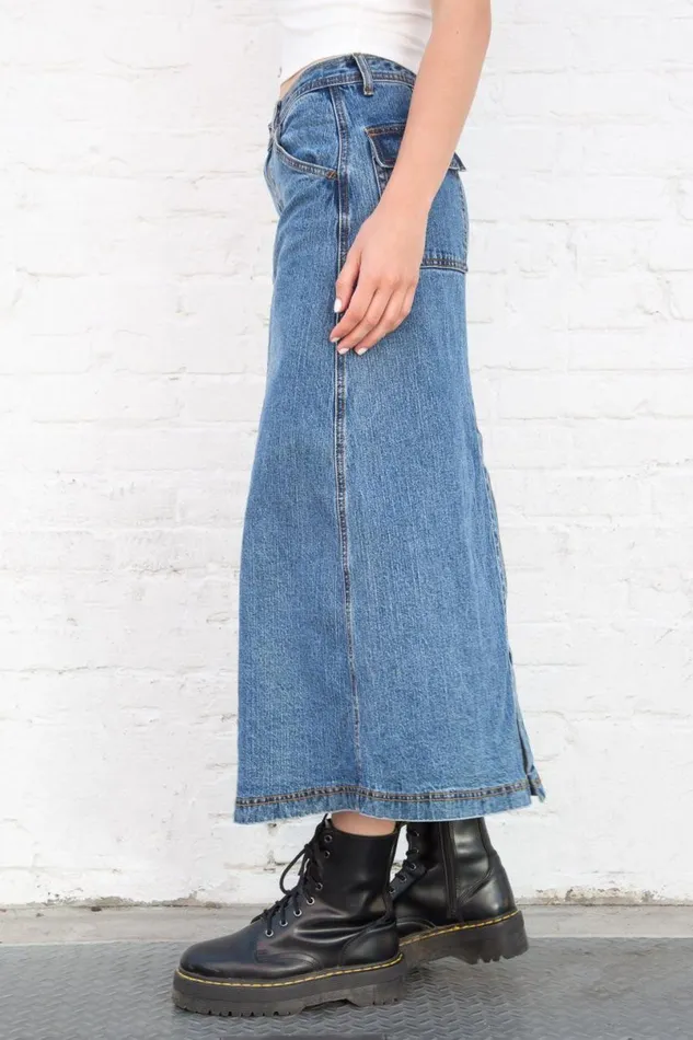 Clothing Kenzie 90039s Denim Skirt Brandy Melville JEANS