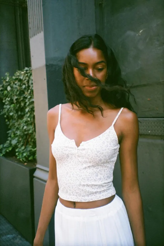 Clothing Lorene Floral Tank Brandy Melville FLORALS