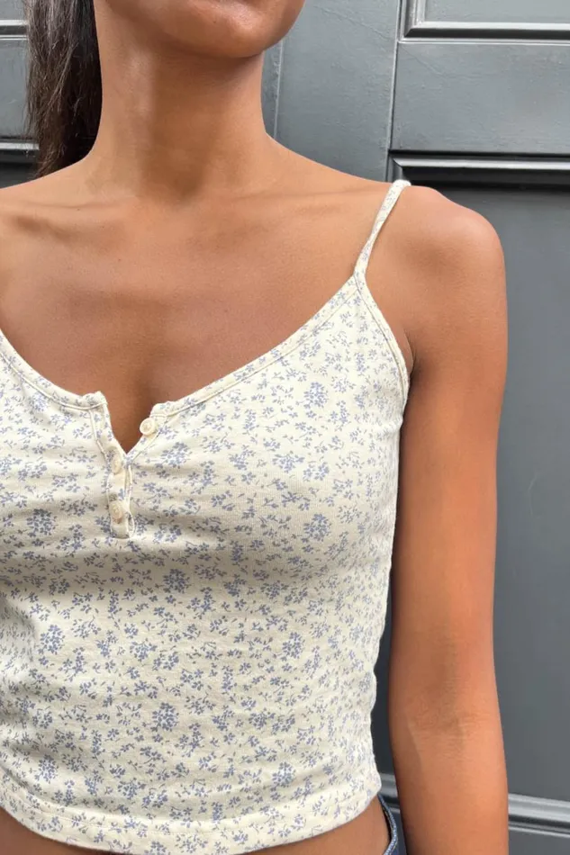 Clothing Lorene Floral Tank Brandy Melville FLORALS