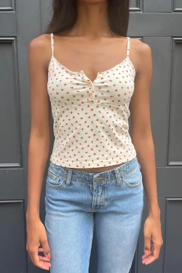 Clothing Tiffany Floral Tank Brandy Melville FLORALS