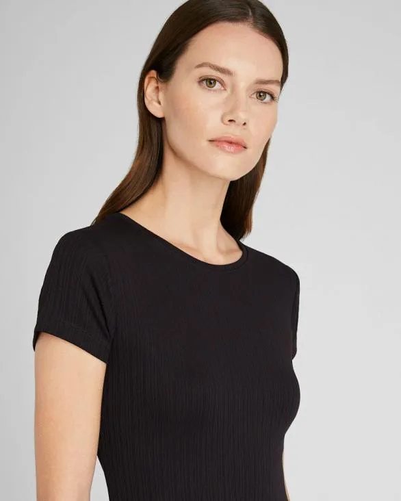 Club Monaco Dresses and Jumpsuits Bowee Pliss Tee Dress Black 8211 Women