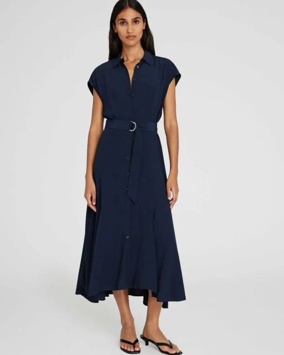 Club Monaco Dresses and Jumpsuits Handkerchief Hem Shirt Dress Navy 8211 Women Club Monaco Dresses and Jumpsuits Handkerchief Hem Shirt Dress Navy 8211 Women