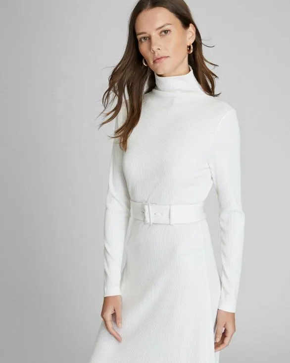 Club Monaco Dresses and Jumpsuits Melissah Knit Midi Dress Neutral 8211 Women