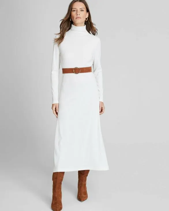Club Monaco Dresses and Jumpsuits Melissah Knit Midi Dress Neutral 8211 Women