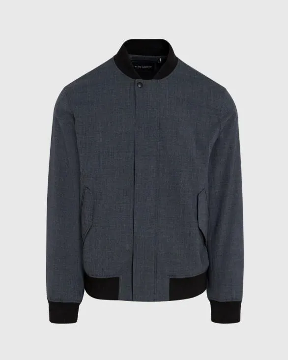 Club Monaco Jackets and Coats Lightweight Wool Refined Bomber Heather Grey 8211 Men