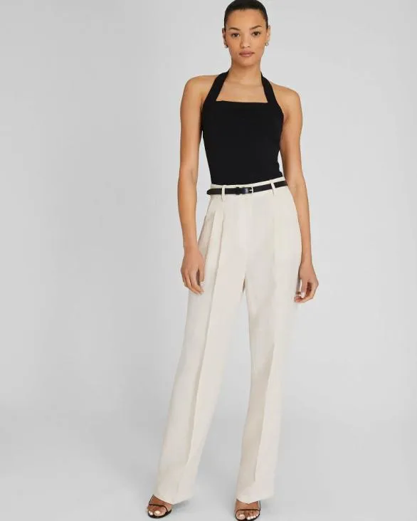Club Monaco Pants Pleated Lightweight Trouser Light Pink 8211 Women