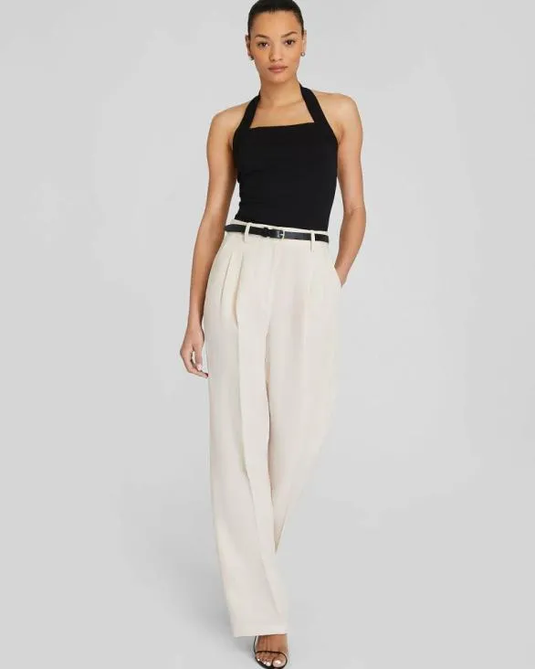 Club Monaco Pants Pleated Lightweight Trouser Light Pink 8211 Women