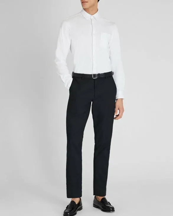 Club Monaco Shirts LongSleeve Knit Shirt Bright White 8211 Men