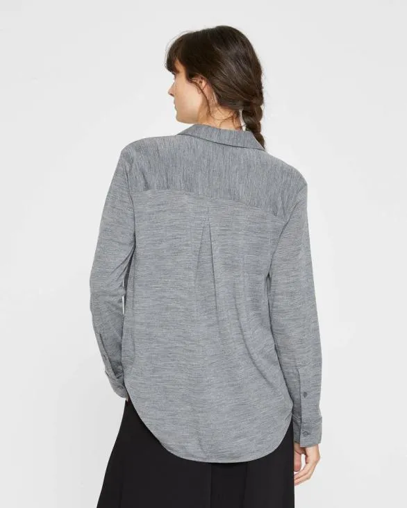 Club Monaco Shorts Refined Utility Shirt Charcoal 8211 Women