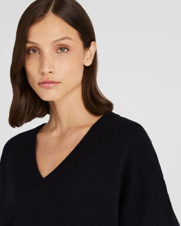 Club Monaco Sweaters Cashmere VNeck Sweater Black 8211 Women