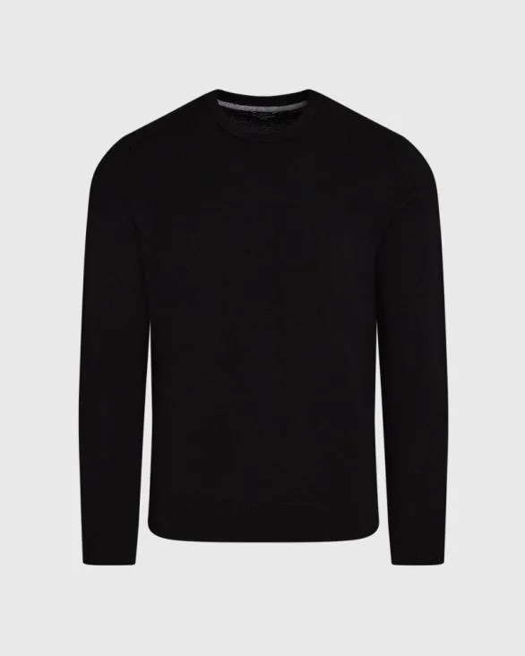 Club Monaco Sweaters Merino Crewneck Black 8211 Men