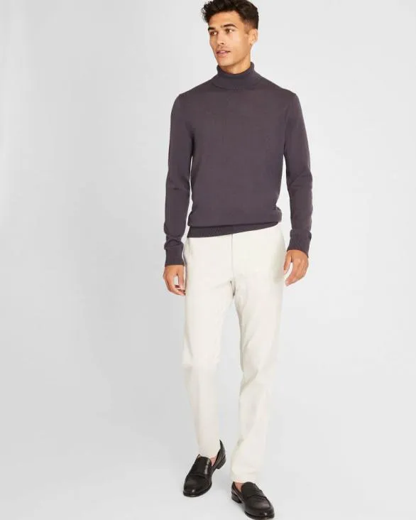 Club Monaco Sweaters Merino Wool Turtleneck Dark Charcoal 8211 Men