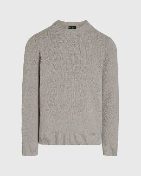 Club Monaco Sweaters Statement Crewneck Steel Grey 8211 Men