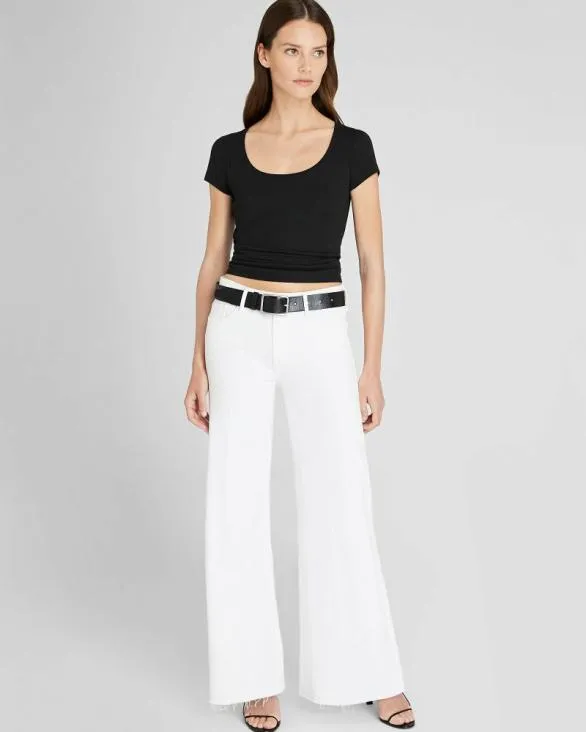 Club Monaco Tees Bowee Scoop Neck Tee Black 8211 Women