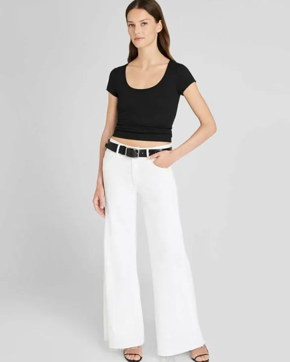 Club Monaco Tees Bowee Scoop Neck Tee Black 8211 Women