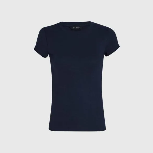 Club Monaco Tees Bowee Tee Navy 8211 Women