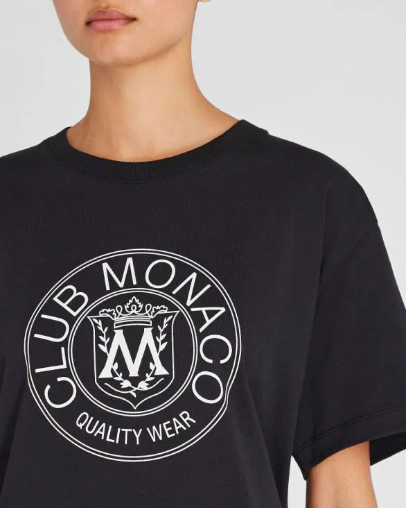 Club Monaco Tees Crest Tee Black 8211 Men
