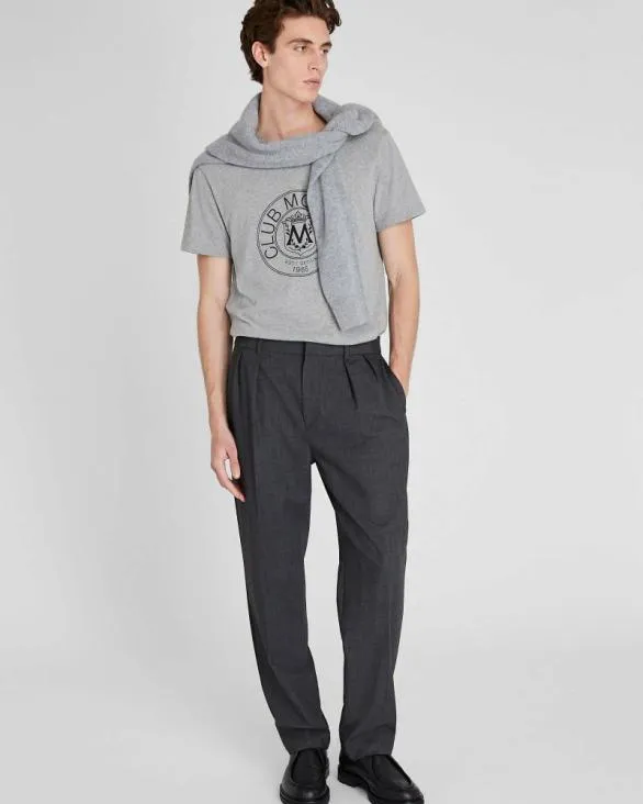 Club Monaco Tees Crest Tee Medium Heather Grey 8211 Men Club Monaco Tees Crest Tee Medium Heather Grey 8211 Men