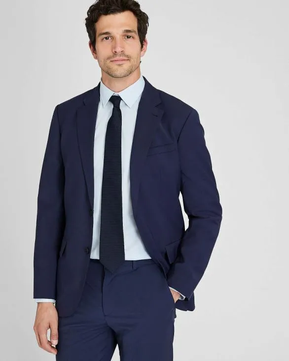 Club Monaco Ties CM Silk Tie Navy 8211 Men