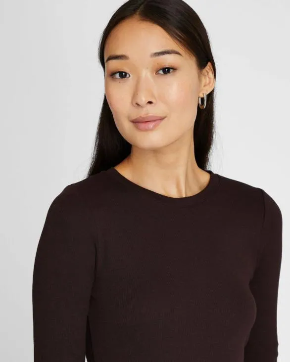 Club Monaco Tops Carolena Top Chocolate 8211 Women