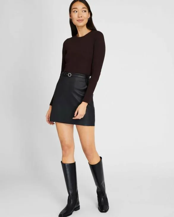 Club Monaco Tops Carolena Top Chocolate 8211 Women