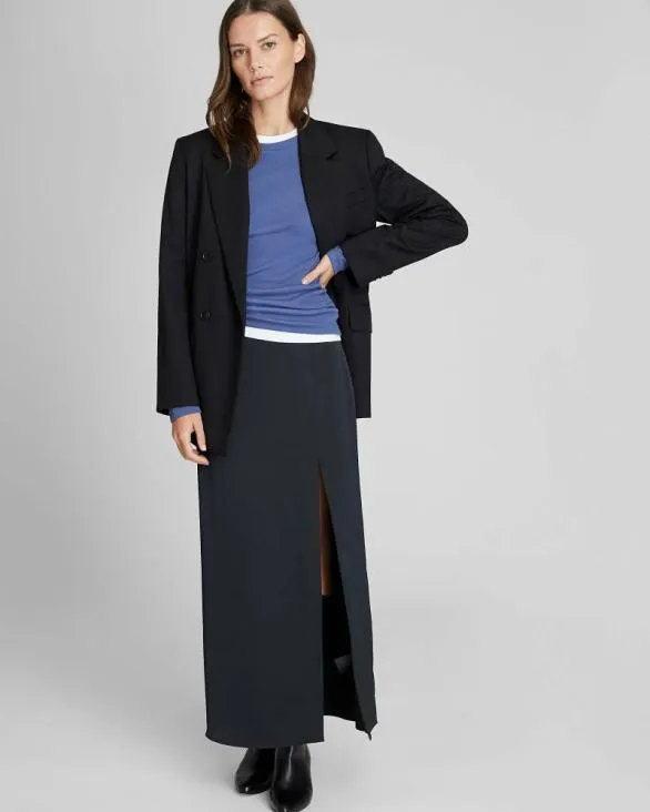 Club Monaco Tops Carolena Top Soot Black 8211 Women