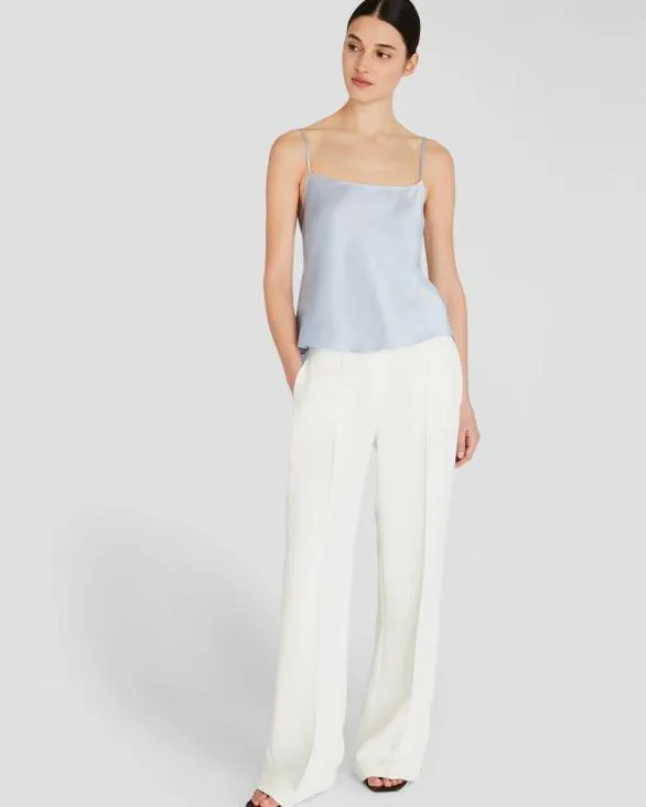 Club Monaco Tops Silk Charmeuse Cami Port Blue 8211 Women