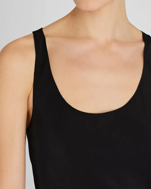 Club Monaco Tops Silk Racerback Cami Black 8211 Women