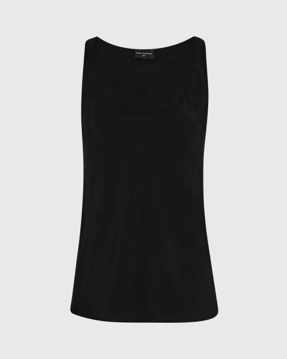 Club Monaco Tops Silk Racerback Cami Black 8211 Women