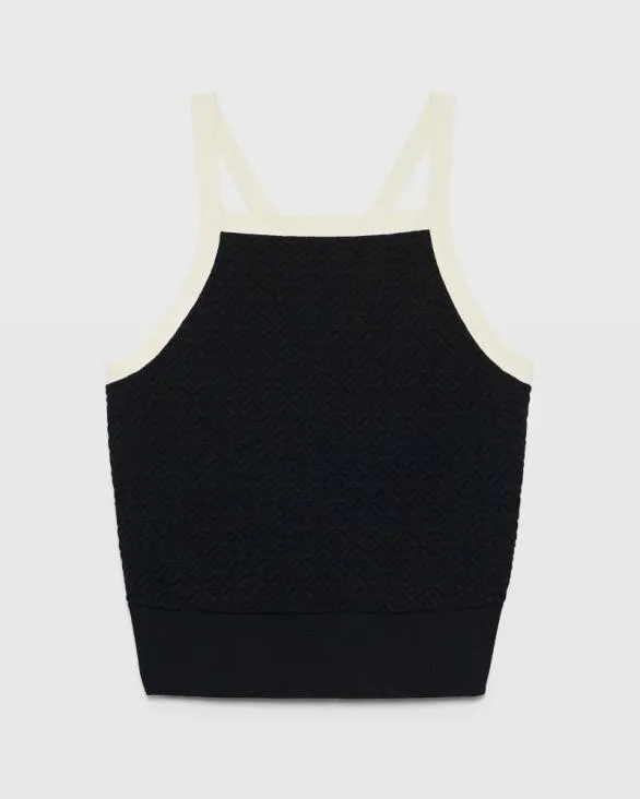 Club Monaco Tops Tie Back Tank Black 8211 Women