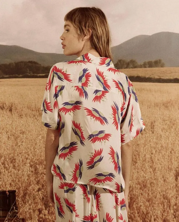 Collection The Great The County Top White Birds Of Paradise Print