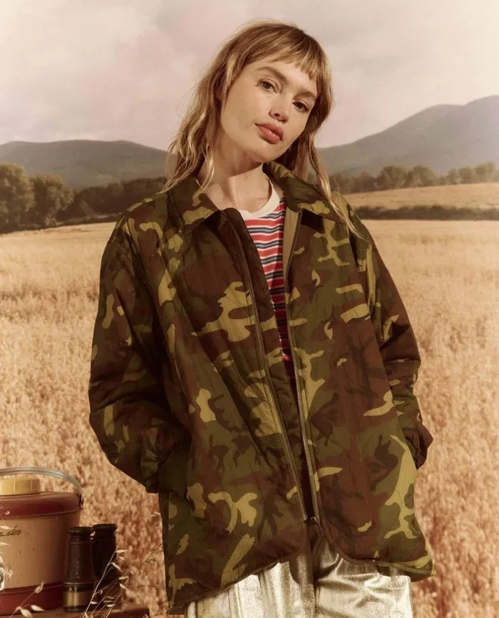 Collection The Great The Platoon Jacket Field Camo